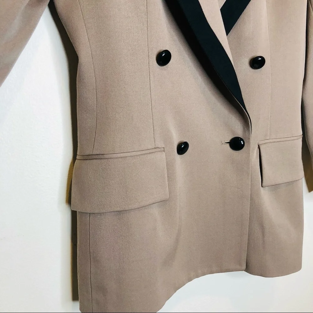 Vintage Christian Dior Oversized Notch Blazer 4
